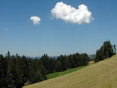 Blick vom Hüpfenboden